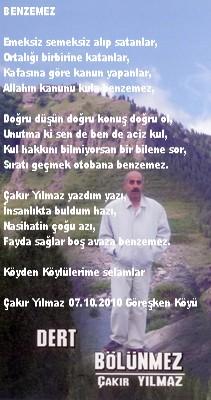 ÇAKIR YILMAZ - BENZEMEZ